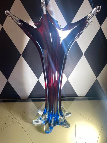Murano  mandruzatto, Moins de 50 cm, Comme neuf, Verre, Enlèvement