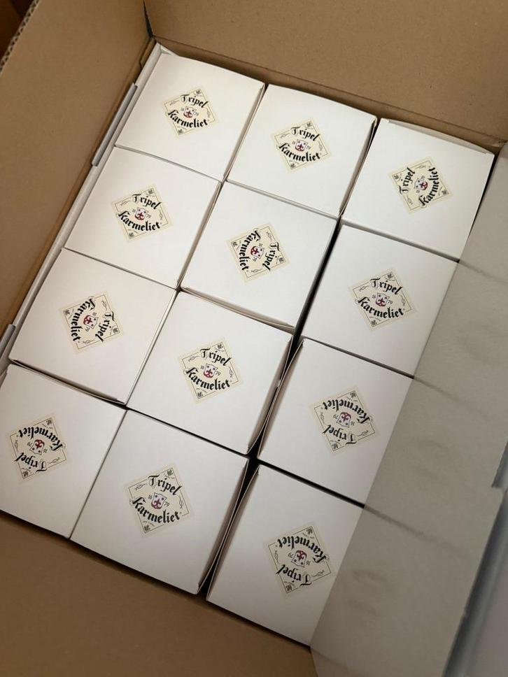 Lot de verres à bières, Verzamelen, Glas en Drinkglazen, Gebruikt, Bierglas, Ophalen