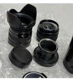 Hanimex mc f=28 52 7051686 + aico wider fisheye ser-vii 52mm, Ophalen of Verzenden, Lens of Lenzen