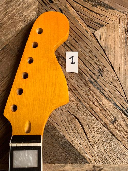 Jaguar Neck Block inlay/bound neck Shortscale #1, Muziek en Instrumenten, Instrumenten | Onderdelen, Verzenden