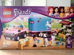 Lego Friends 3186 Paardentrailer in originele verpakking, Comme neuf, Ensemble complet, Lego, Enlèvement ou Envoi