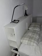 IKEA wit hoofdeinde, Huis en Inrichting, Slaapkamer | Nachtkastjes, Gebruikt, Ophalen