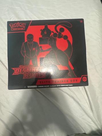 Pokemon Destined Rivals Elite trainer Box  beschikbaar voor biedingen