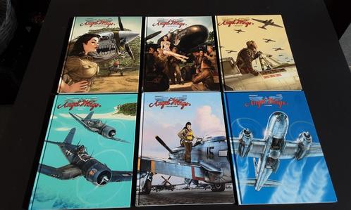 Angel wings collectie , 1-6 , zeer goed , met poster als n., Boeken, Stripverhalen, Zo goed als nieuw, Complete serie of reeks