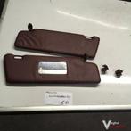 Mercedes W124 Zonnekleppen set Rood, Auto-onderdelen, Interieur en Bekleding, Ophalen of Verzenden, Gebruikt