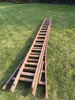 ladder in hout, Doe-het-zelf en Bouw, Ophalen, Gebruikt, Ladder, Opvouwbaar of Inschuifbaar
