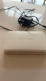 Switch NETGEAR GS208 8-port gigabit, Computers en Software, Routers en Modems, Ophalen of Verzenden, Gebruikt, Router, NETGEAR