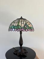 Tiffany-style tafellamp, Huis en Inrichting, Ophalen, Minder dan 50 cm, Tiffany-style, Glas