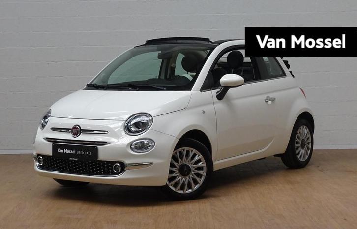 Fiat 500c Dolcevita 1.0 Hybrid, Auto's, Fiat, Bedrijf, Te koop, 500C, Airconditioning, Climate control, Open dak, Parkeersensor