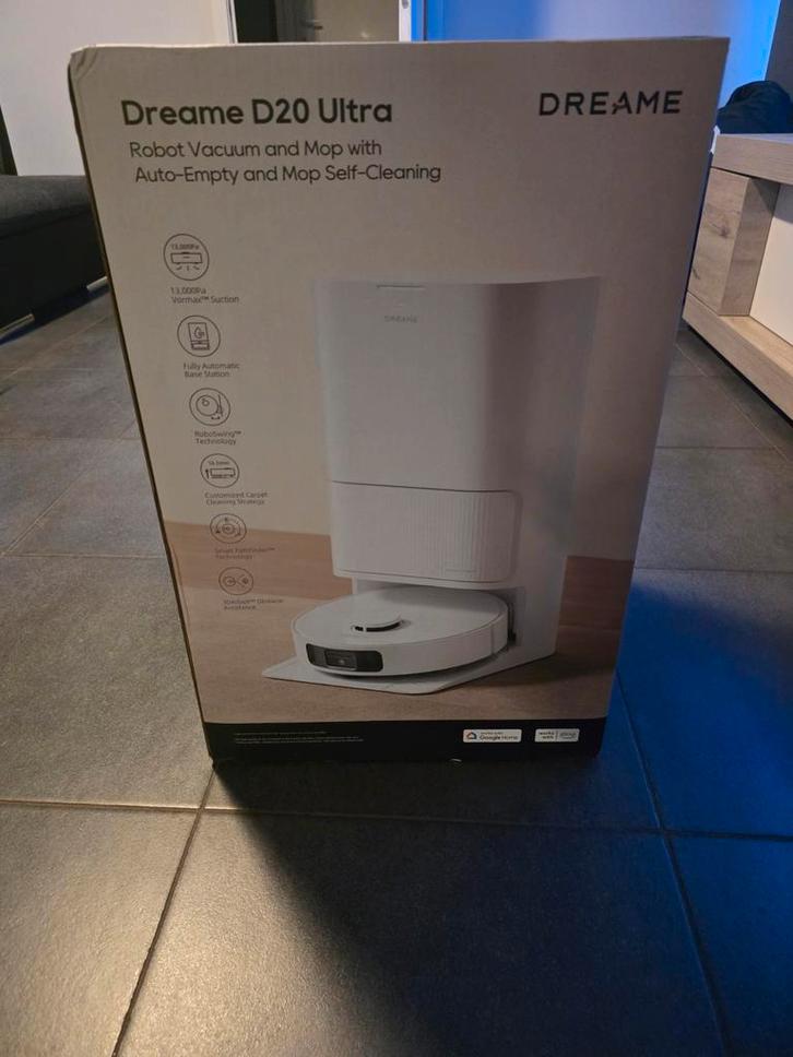 Dreame D20 Ultra, Elektronische apparatuur, Stofzuigers, Stofzuiger, Ophalen