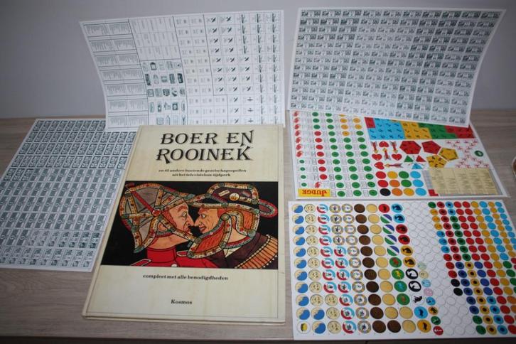 HC "Boer en Rooinek , 42 gezelschapsspellen + toebehoren, Boeken, Hobby en Vrije tijd, Gelezen, Overige onderwerpen, Geschikt voor kinderen