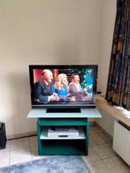 Tv Medion + prachtige groene tv tafel met melkglas, Huis en Inrichting, Minder dan 100 cm, 50 tot 100 cm, Ophalen of Verzenden