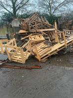 Gratis thuis geleverd brand hout, Doe-het-zelf en Bouw, Hout en Planken, Ophalen of Verzenden, Overige houtsoorten