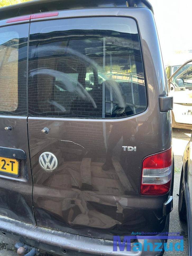 VW TRANSPORTER T5 5 bruin rechts achter deur 2003-2015, Auto-onderdelen, Carrosserie, Deur, Volkswagen, Gebruikt, Ophalen of Verzenden