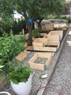 Moestuinbakken (stapelbaar) 2 formaten, Ophalen, Gebruikt, Tuin