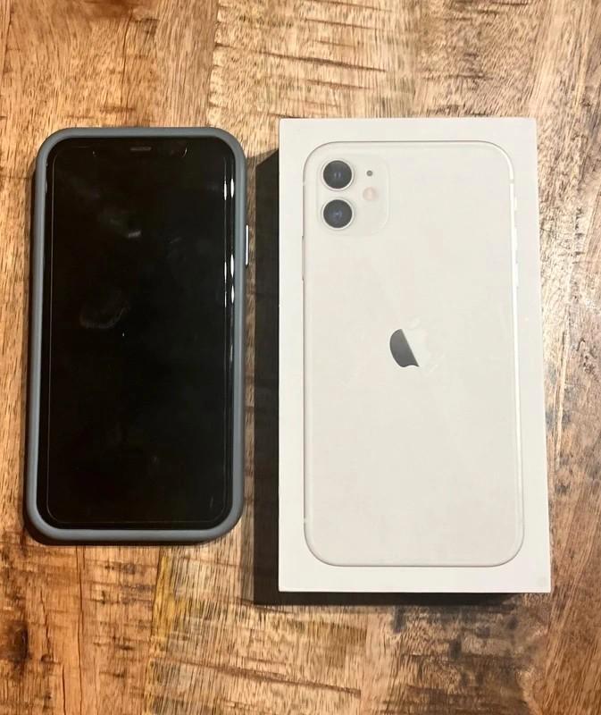 iPhone 11 – 64 Go – Blanc, Télécoms, Téléphonie mobile | Apple iPhone, Comme neuf, 64 GB, Sans abonnement, Sans simlock, iPhone 11