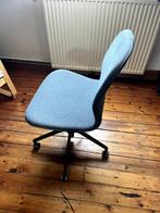 IKEA bureaustoel, Huis en Inrichting, Bureaustoelen, Ophalen, Zo goed als nieuw, Blauw, Bureaustoel
