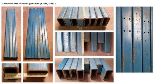 Metaal profielen Ijzer, Staal en Inox, Doe-het-zelf en Bouw, Metalen, IJzer, Ophalen