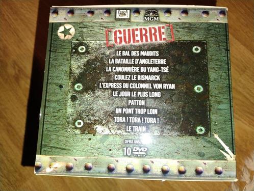 Box 10 DVDs Grand Films 2eme Guerre Mondiale, Cd's en Dvd's, Dvd's | Klassiekers, Zo goed als nieuw, Actie en Avontuur, 1940 tot 1960