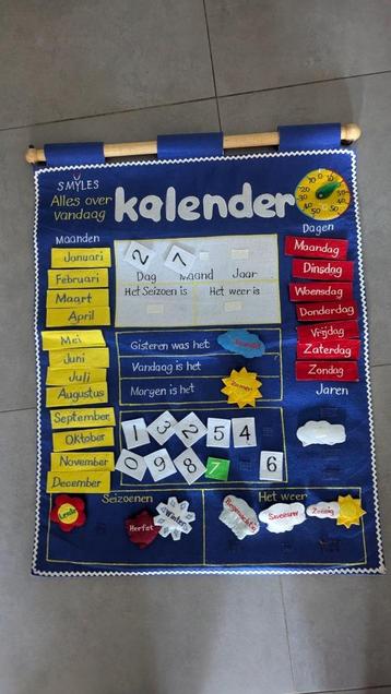Leerkalender Montessori  beschikbaar voor biedingen