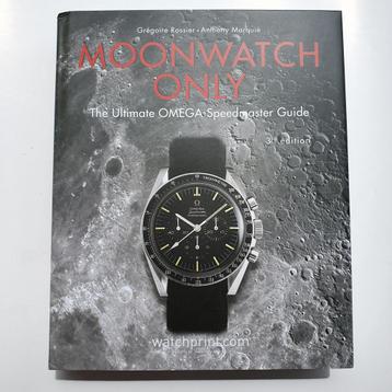 Nieuw Omega Speedmaster Moonwatch Only Book Boek beschikbaar voor biedingen