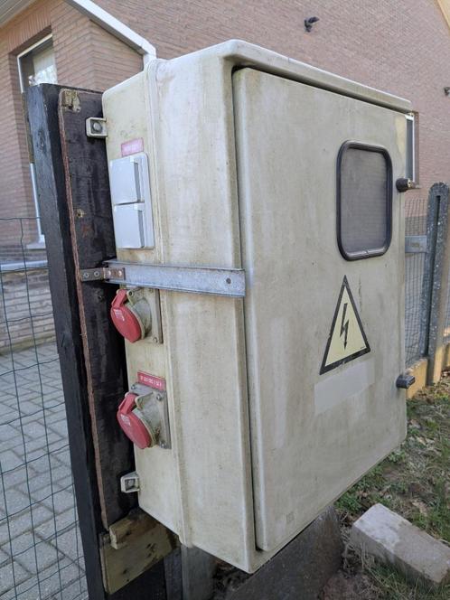 Werfkast, Doe-het-zelf en Bouw, Elektriciteit en Kabels, Gebruikt, Overige typen, Ophalen
