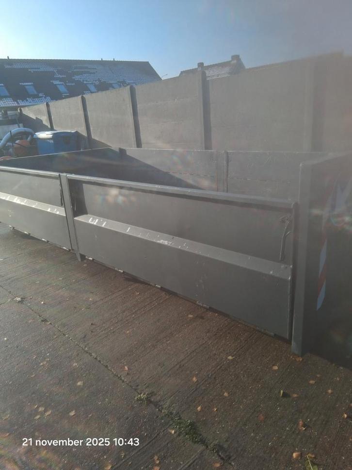 Container met zijdeuren, Tuin en Terras, Tuinhekken en Hekwerk, Ophalen of Verzenden