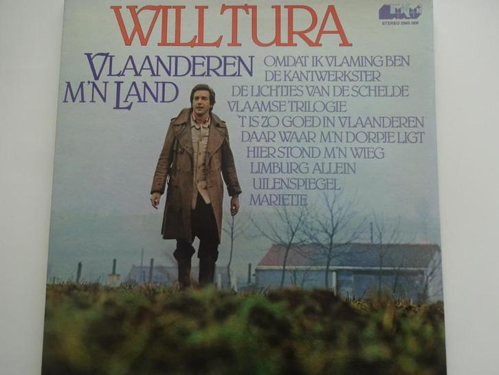 Will Tura - Vlaanderen M'n Land (1977 - Klaphoes), Cd's en Dvd's, Vinyl | Nederlandstalig, Ophalen of Verzenden