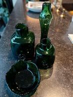 vaas groen, Ophalen, Nieuw, Glas, Minder dan 50 cm