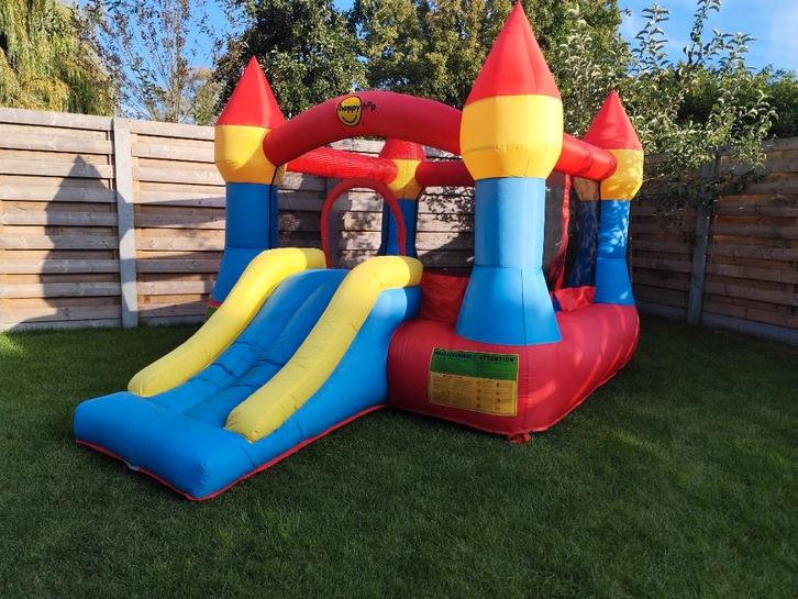 springkasteel, Kinderen en Baby's, Speelgoed | Buiten | Springkussens, Gebruikt, Ophalen