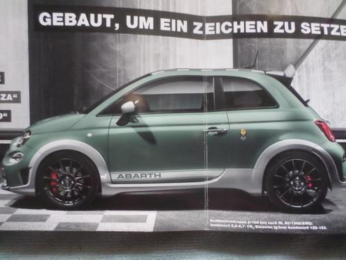 Fiat 500 Abarth 695 70 Anniversario Brochure, Boeken, Auto's | Folders en Tijdschriften, Verzenden