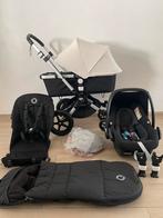 Bugaboo Cameileon 3+Black / Fresh White 3-in-1 kinderwagen, Kinderen en Baby's, Buggy's, B, Voetenzak, Ophalen of Verzenden, Zo goed als nieuw