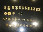 1800's antieke uurwerkmekanieken reeks horloge binnenwerken, Ophalen, Goud