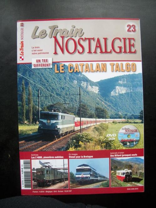The Nostalgie 23 Train - Een andere TEE THE CATALAN TALGO,.., Verzamelen, Spoorwegen en Tram, Nieuw, Trein, Boek of Tijdschrift