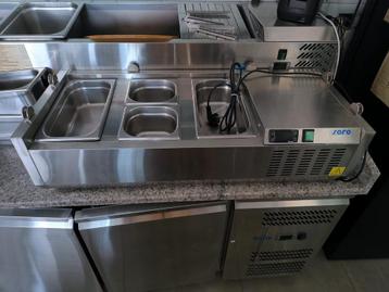 Horeca opzetvitrine foodtruck opzetsaladette beschikbaar voor biedingen