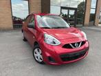 Nissan Micra 1.2 essence Airco Euro 6B, Elektrische ramen, 5 deurs, Rood, Micra