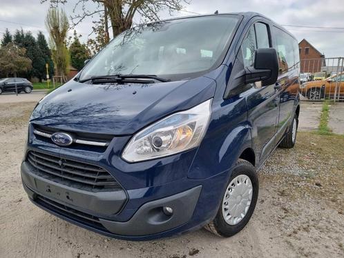 Ford Transit Custom 9places minibus 2.2tdci 110cv 80kw airco, Auto's, Ford, Bedrijf, Te koop, Transit, ABS, Airbags, Airconditioning