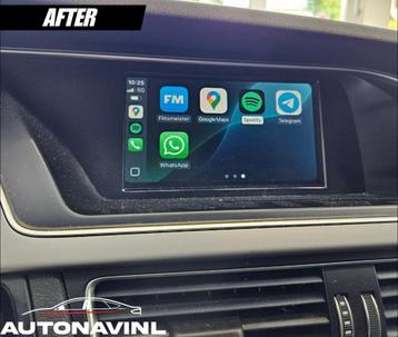 Audi A4/A5/Q5 Apple CarPlay/Android Auto Inbouwen, Informatique & Logiciels, Logiciel Navigation, Enlèvement, Neuf