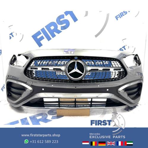 A2478804508 H247 FACELIFT GLA AMG VOORBUMPER COMPLEET +  GRI, Auto-onderdelen, Carrosserie, Bumper, Mercedes-Benz, Voor, Gebruikt
