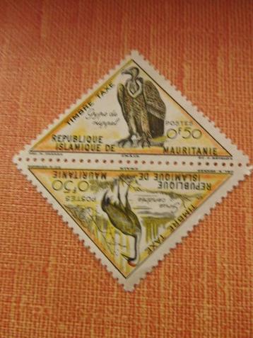 3 timbres de Mauritanie, Timbres & Monnaies, Enlèvement ou Envoi, Non oblitéré