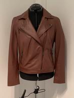 Perfecto / biker jasje - leder, Kleding | Dames, Jasjes, Kostuums en Pakken, Bruin, Zo goed als nieuw, Jasje, Damart