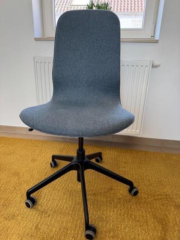 LÅNGFJÄLL Vergaderstoel, Huis en Inrichting, Ophalen, Blauw, Zo goed als nieuw, Vergaderstoel