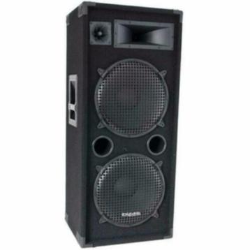 IBIZA-SOUND STAR215 3-Weg Disco speaker 2x 15 inch 1000Watt, Enlèvement ou Envoi, Neuf, Autres types