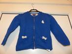 Joli blouson bleu Sergent Major pour fille - taille 104, Comme neuf, Fille, Pull ou Veste, Enlèvement ou Envoi