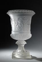 Val Saint Lambert - Vase Guerrier - VSL - Val St Lambert, Ophalen of Verzenden