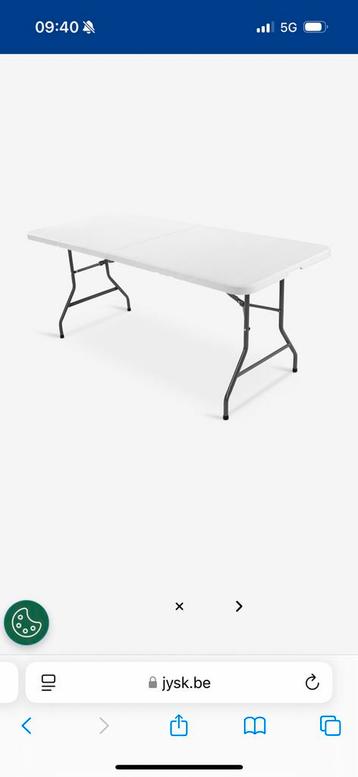 Plooitafel beschikbaar voor biedingen