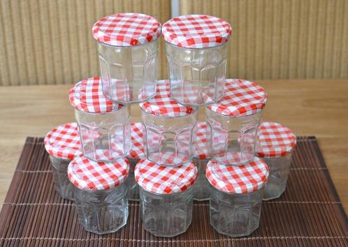 12 CONFITUURPOTTEN BONNE MAMAN 370 GR, Huis en Inrichting, Keuken | Potten en Pannen, Ophalen of Verzenden