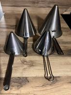 Inox Puntzeef / chinois 4 stuks, Enlèvement, Comme neuf