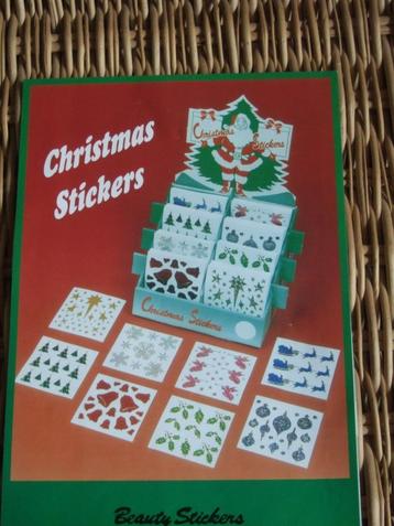 kerststickers disponible aux enchères