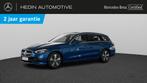 Mercedes-Benz C-Klasse 300 e Break Luxury Line | Panoramisch, Auto's, 4 cilinders, Blauw, 5 deurs, Hybride Elektrisch/Benzine